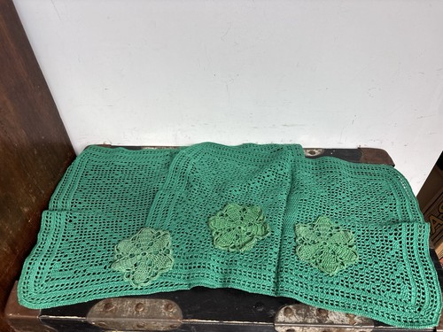Vintage crochet green please - vintage,