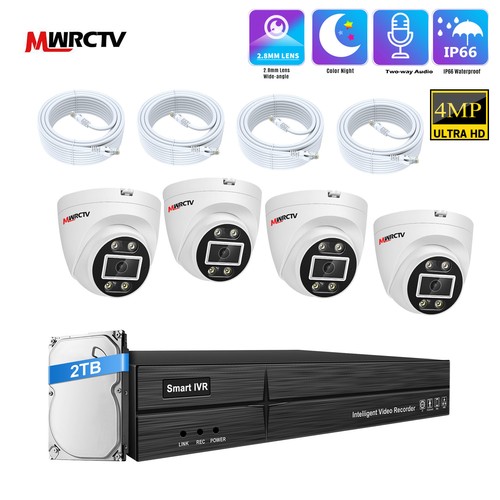 Poe cctv camera - camera, pcs