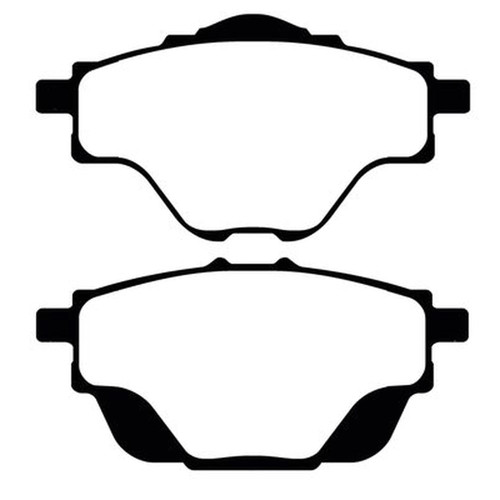Abtex rear brake pad set - brake,