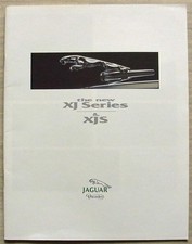 JAGUAR DAIMLER Car Sales Brochure 1995 JLD/10/02/00/95.1   XJ6 XJR XJS XJ Sport