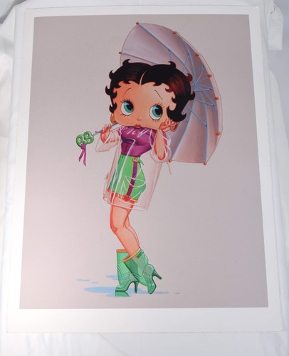 Colorful betty boop with - colorful,