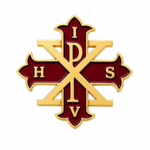 Small discreet masonic red - discreet,