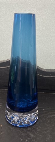 Cobalt blue art glass angular - cobalt,