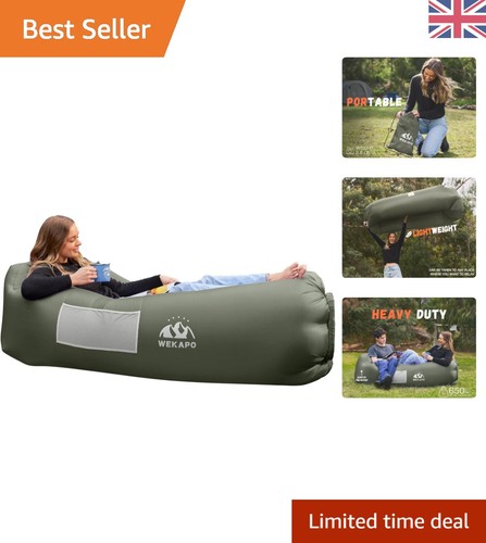 Portable inflatable sofa with - portable,