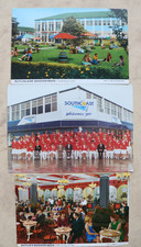Butlins Bognor Regis, 3 Vintage Postcards. 1970s 80s