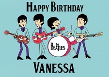 Personalised beatles birthday - beatles,