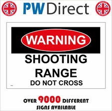 PR482 WARNING SHOOTING RANGE