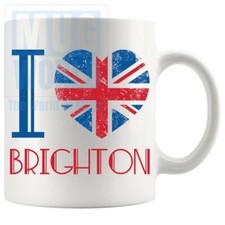 I Love Brighton Mug Handmade Gifts For Birthday Christmas Friends Family Coll...