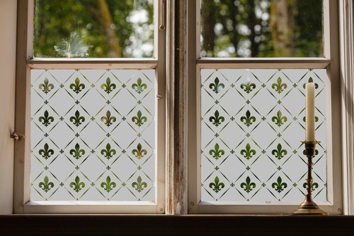 Etched glass window film - glass,