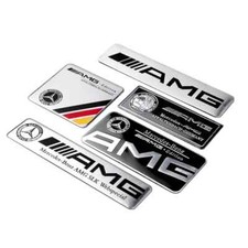 3D aluminum alloy car stickers