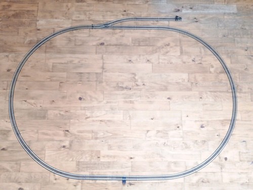 Hornby extended oval track - extended,