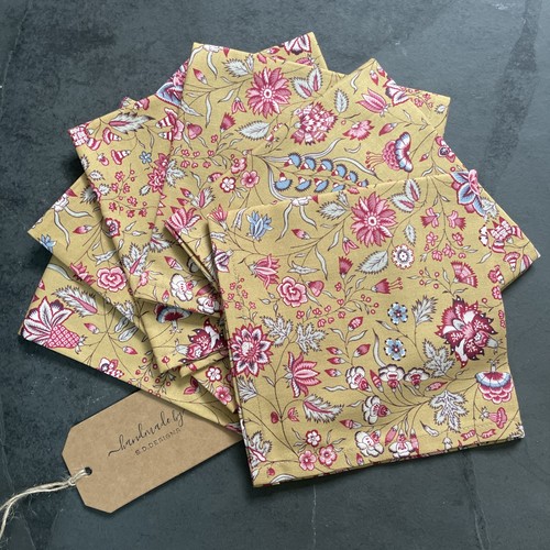 Handmade cotton napkins in - napkins,