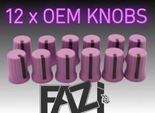 12 x PURPLE OEM KNOBS DJ MXER