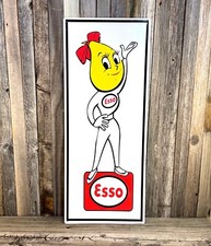 Esso Girl Gasoline Gas Large