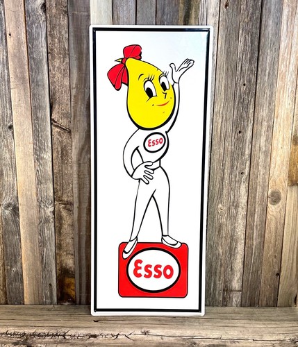 Esso girl gasoline gas - esso,