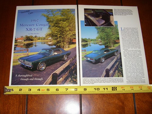1967 mercury cougar xr7 - 1967,