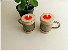 2XTree Branch Wooden Candle