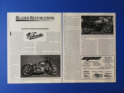 Velocette motorcycle thruxton - motorcycle,