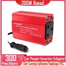 200W Power Inverter DC 12V to