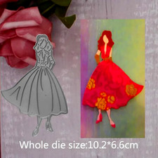 Dress Girl Metal Cutting Dies