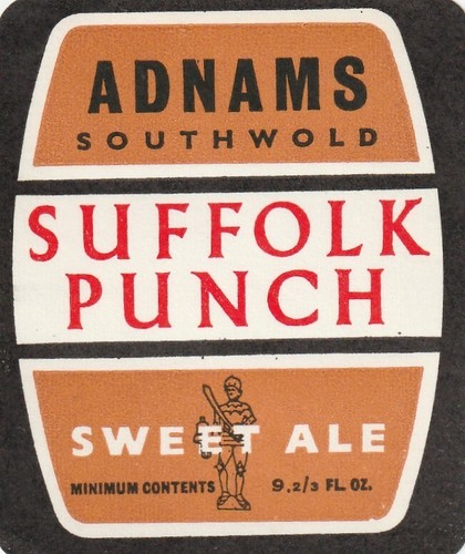 Beer bottle label - label, adnams