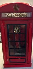 Collectable Red Telephone Box novelty telephone - Untested 