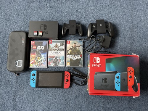 Nintendo switch 32gb neon - nintendo,