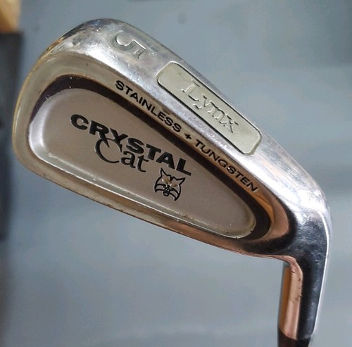 Ladies lynx crystal cat iron - cat, 5