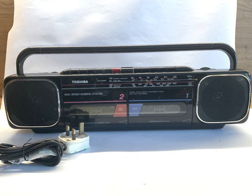 Vintage toshiba twin cassette - vintage,