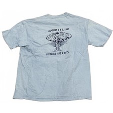 Vintage 1991 Pearl Harbor Atomic Bomb T-Shirt Single Stitch Deadstock Hanes XL