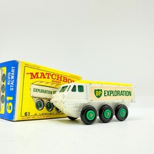 Matchbox Lesney 61b Alvis Stalwart Boxed Regular Wheels