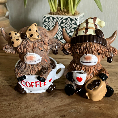 Set highland cow - 2,