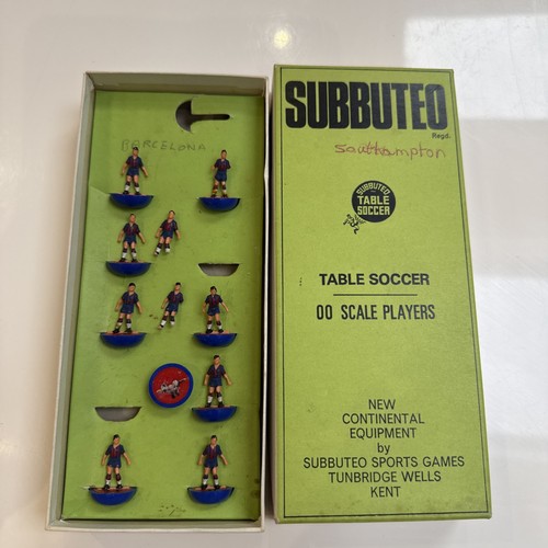 Subbuteo heavyweight barcelona - subbuteo,