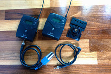 Sennheiser SK100 G4 Bodypack Transmitter and Receiver SET GB 606-648 MHz + EXTRA