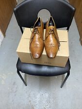 Jeffery West Black Line Mens Semi Brogue Shoes Size 11 F
