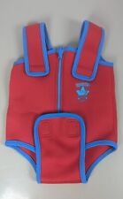 ?Speedo Kids Neoprene Swimsuit Wetsuit 0-3  Months Red/Neon Blue