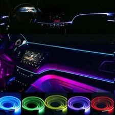 12 V Interior Ambient Lighting Neon EL Wire Rope Fibreoptic For Zenos Cars