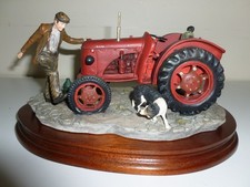 Border Fine Arts:"KICK START"David Brown Cropmaster New/Box/Cert