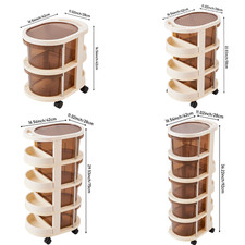 2-5 Tier Drawer Rotating