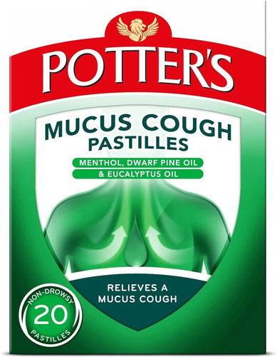Potter mucus cough pastilles - potter's,