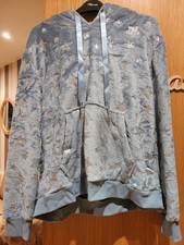 New and tagged size Large velour & fleece Lounge Suit Pyjama set. Sequin detail.