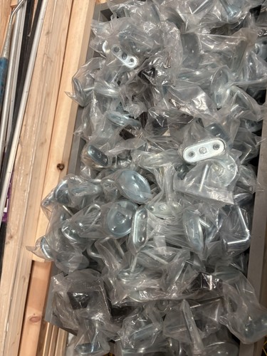 Hand rail brackets silver matt - brackets,