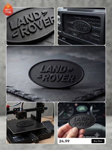 Land rover front grille - front,