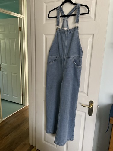Ladies mango wide leg denim - mango,