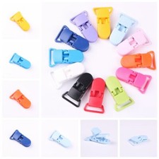 50PCS Plastic Pacifier Clips