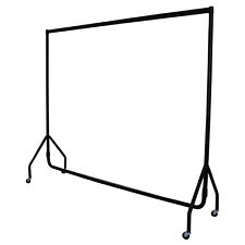 HEAVY DUTY GARMENT RAIL CLOTHES RACK 3ft,4ft,5ft,6ft HOME HANGING MARKET DISPLAY