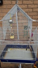 Bird Cage With Stand Budgie Finch Lovebird