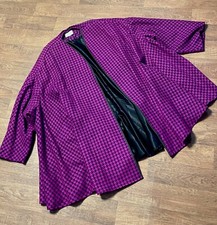 Janice Wainwright Cape | 1970s Janice Wainwright Checked Wool Cape One Size