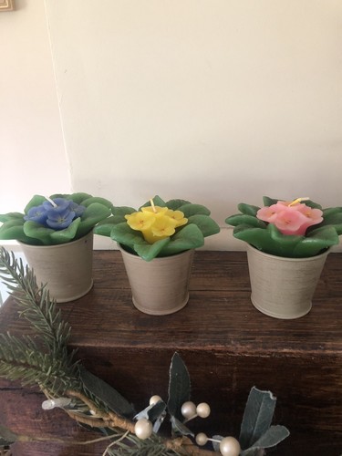 Laura ashley flower candles - laura,