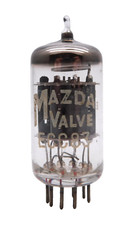 Mazda England ECC83 12AX7